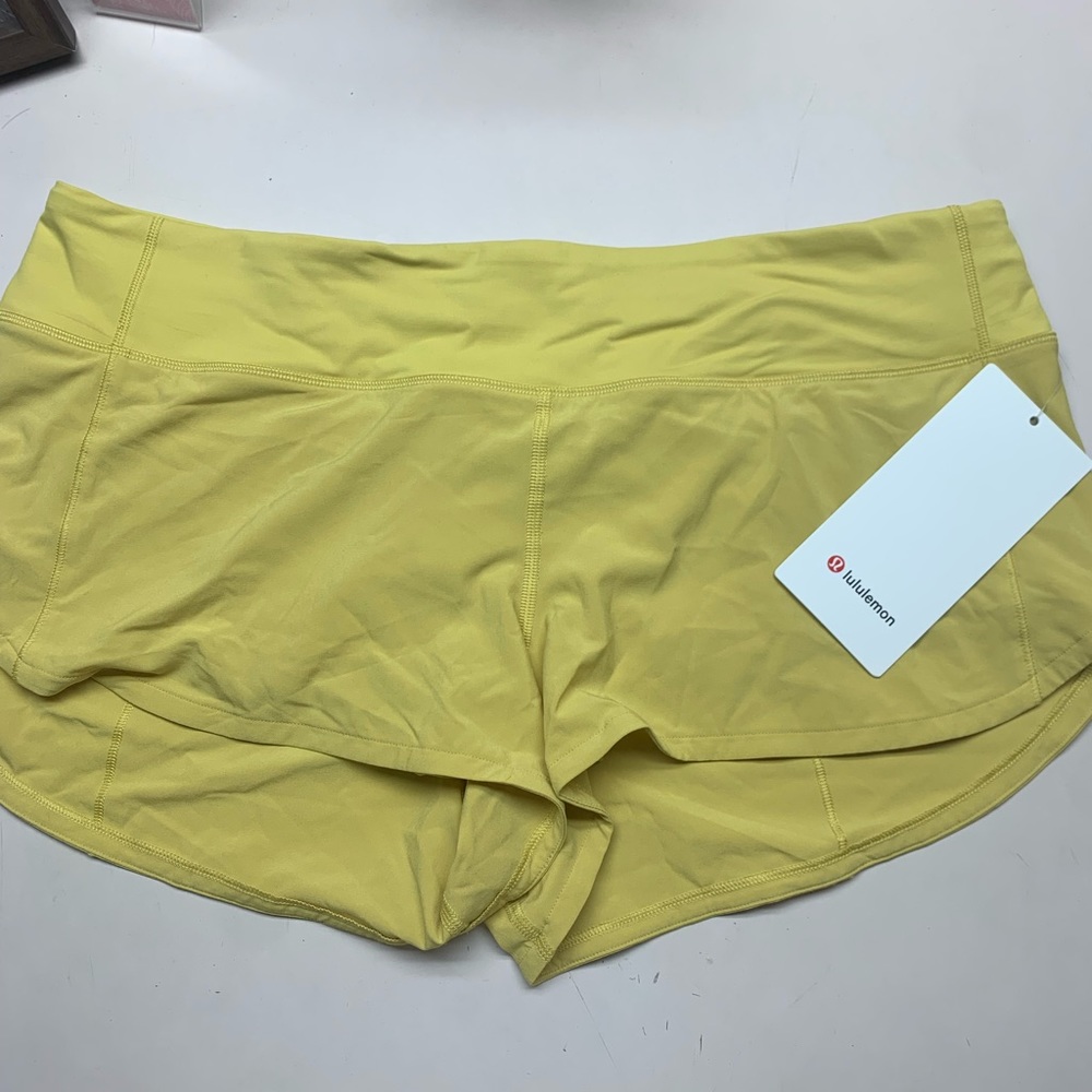 NEW WITH TAGS lululemon speed up shorts 2.5